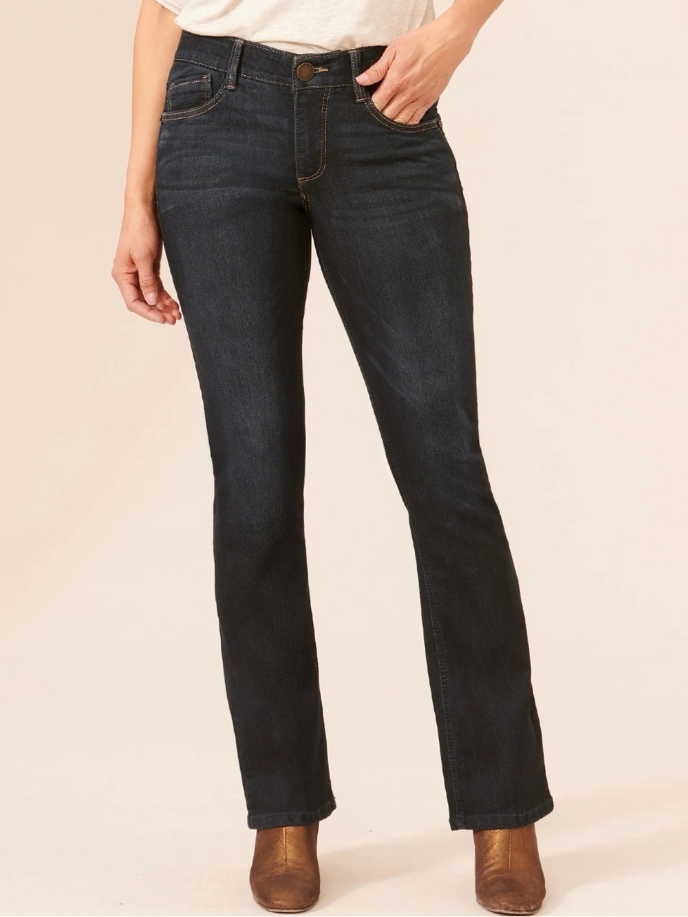 "Ab"solution® Itty Bitty Bootcut Petite Jeans